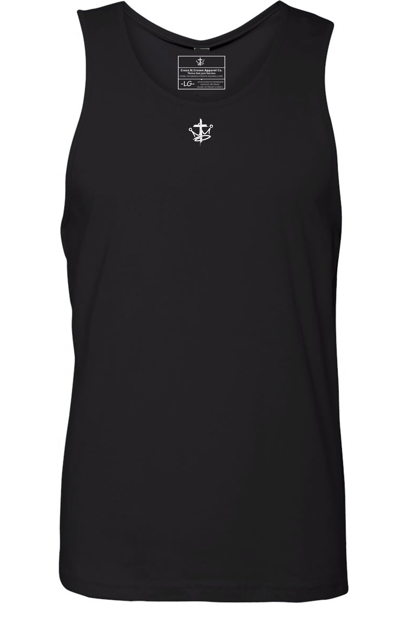 Mens Thrive Life Infinity Logo Soft Style Tank Top
