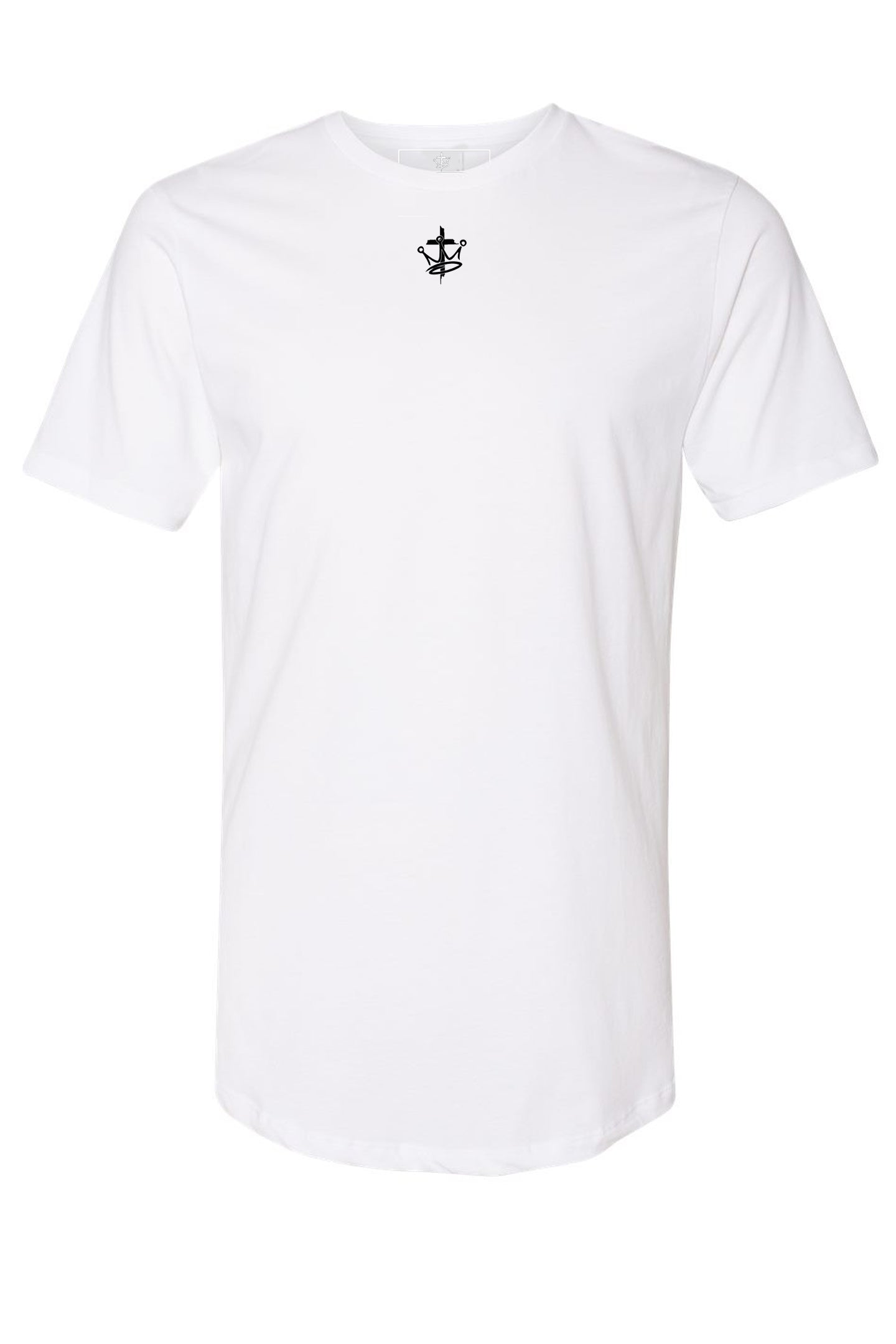 Mens Thrive Life Infinity Logo Long Body Crew Tee
