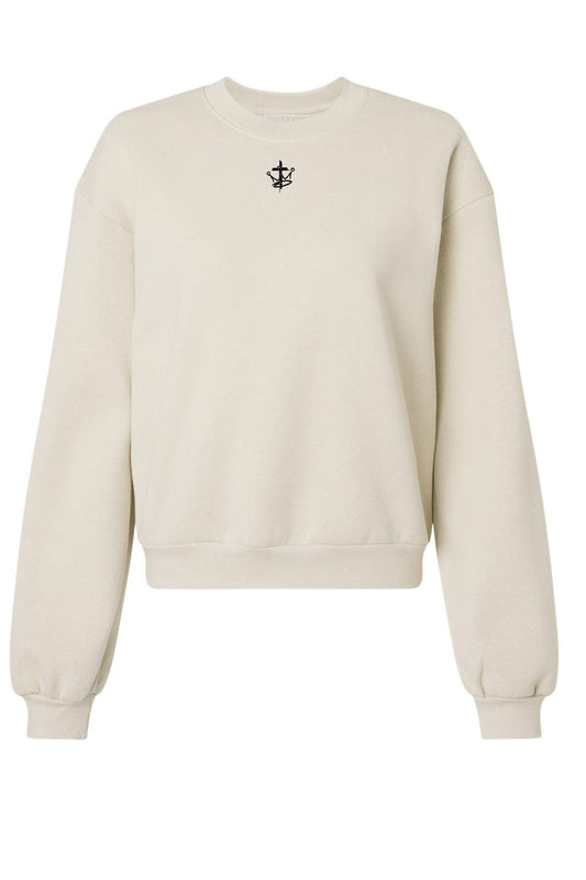 Womens Infinity Logo ReFlex Fleece Crewneck Sweatshirt