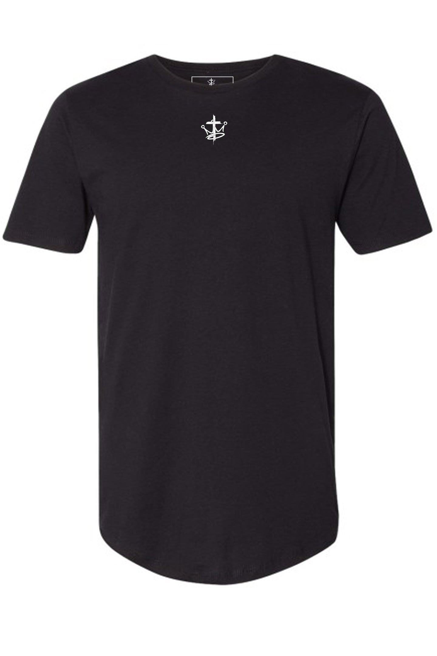 Mens Thrive Life Infinity Logo Long Body Crew Tee