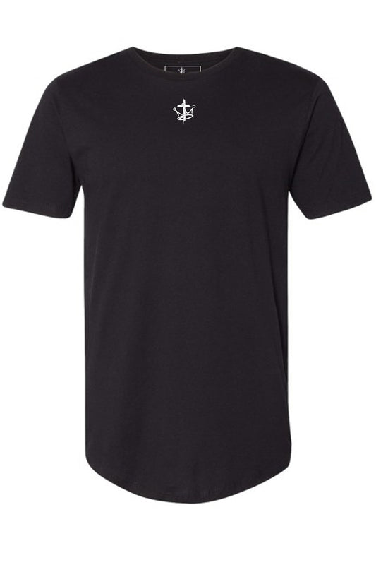 Mens Thrive Life Infinity Logo Long Body Crew Tee