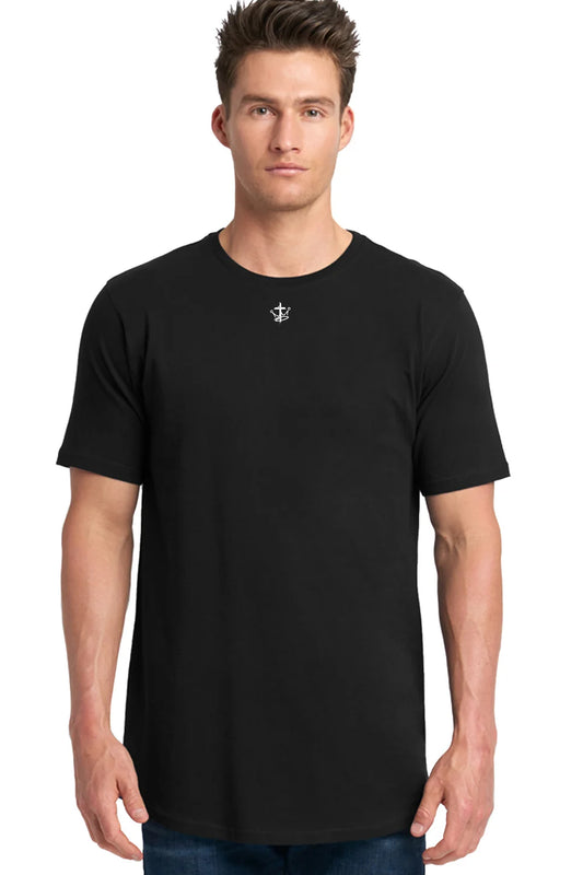 Mens Thrive Life Infinity Logo Long Body Crew Tee