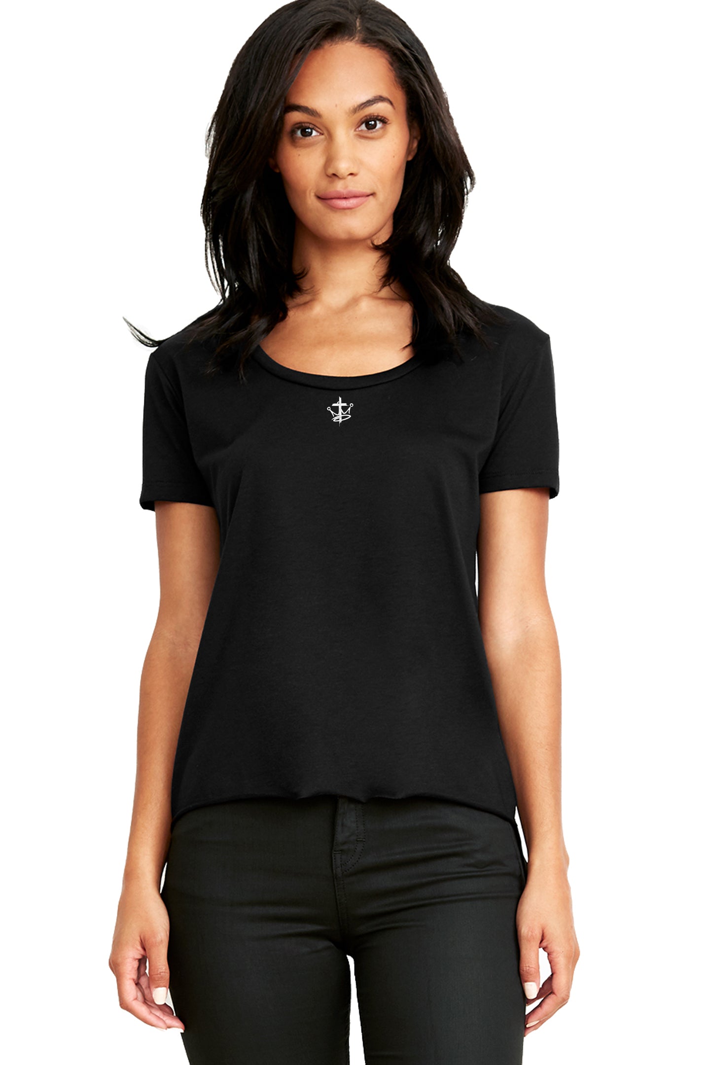 Womens Festival Infinity Scoopneck Tee
