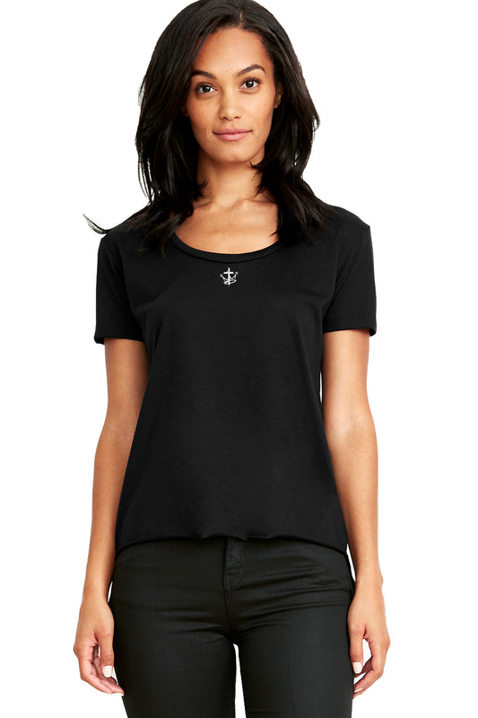 Womens Festival Infinity Scoopneck Tee