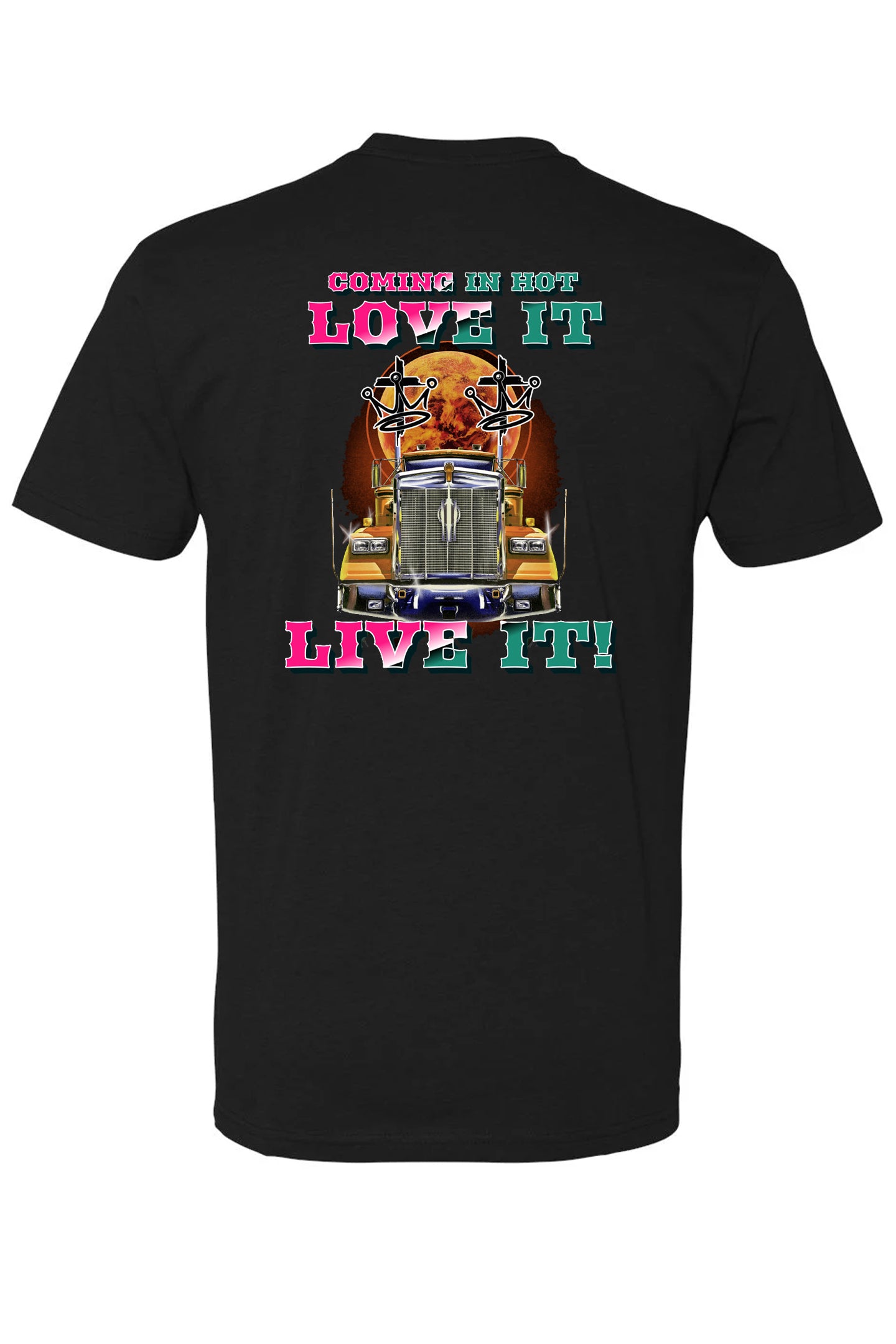 Mens Thrive Life Coming In Hot Infinity Logo Graphic Tee