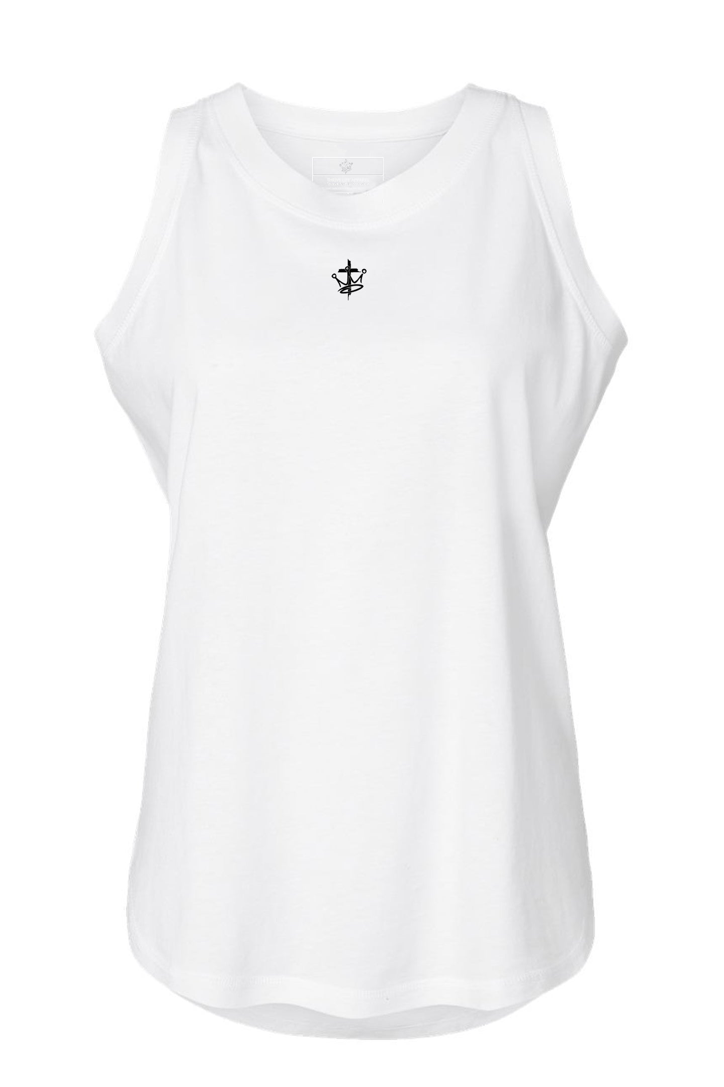 Womens Relaxed Thrive Life Infinity Logo Fine Jersey Tank