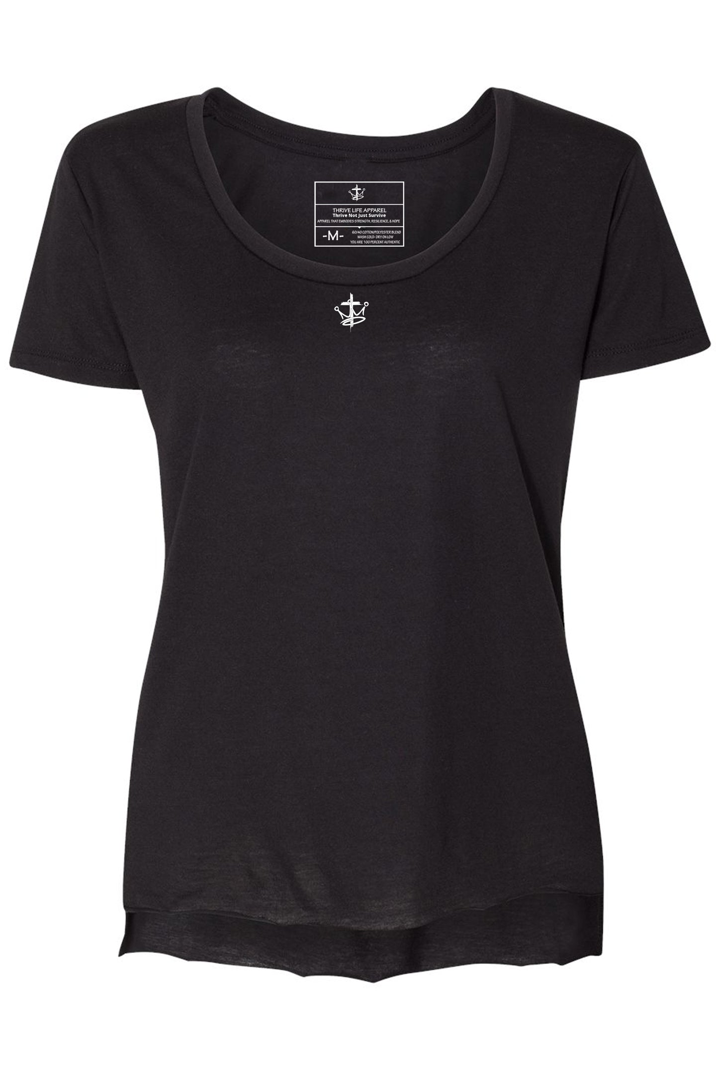 Womens Festival Infinity Scoopneck Tee