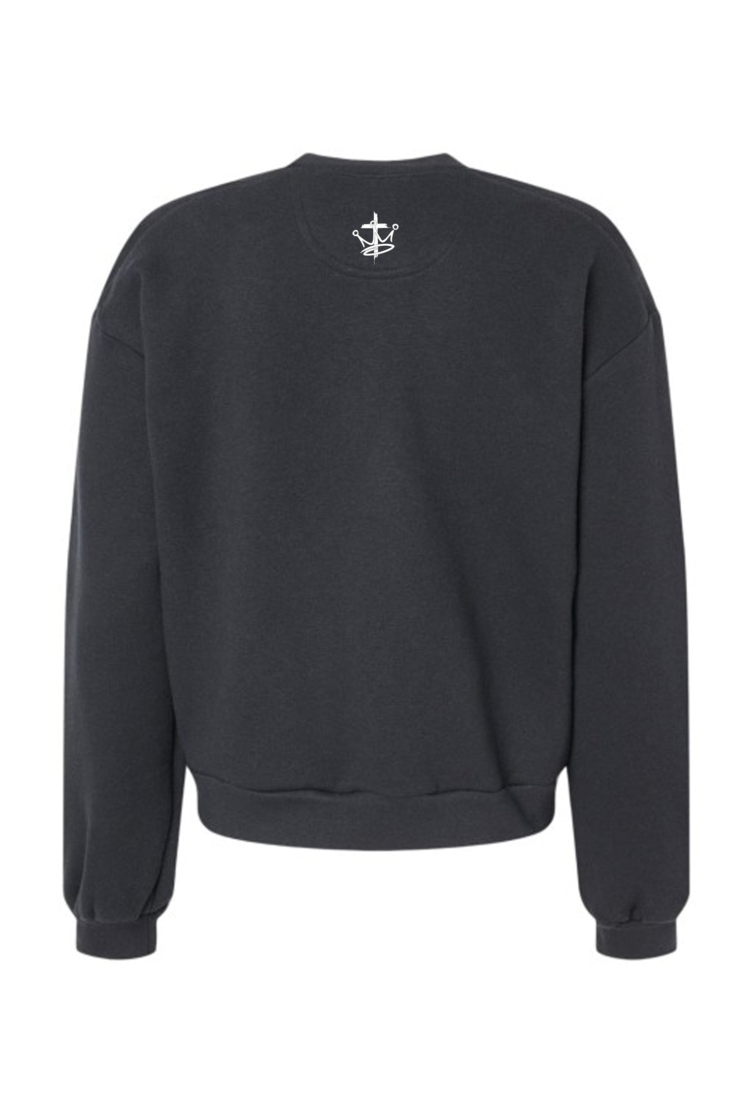 Womens 100% Authentic Made With Perfection Boxy Fit Women's Fleece Crewneck Sweatshirt